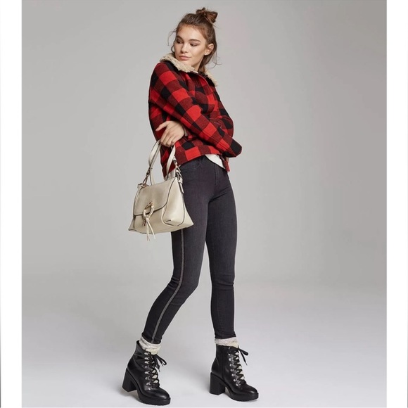 See By Chloe Joan Small Hobo Leather Handbag Cement Beige - Picture 16 of 16